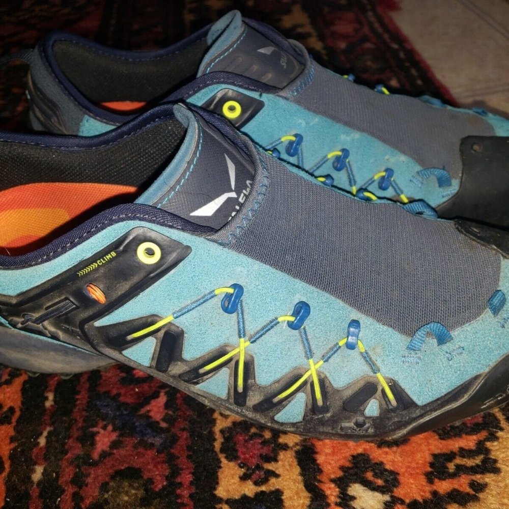 Salewa Men's Wildfire Edge 9.5 Us Navy-Fluo Yellow